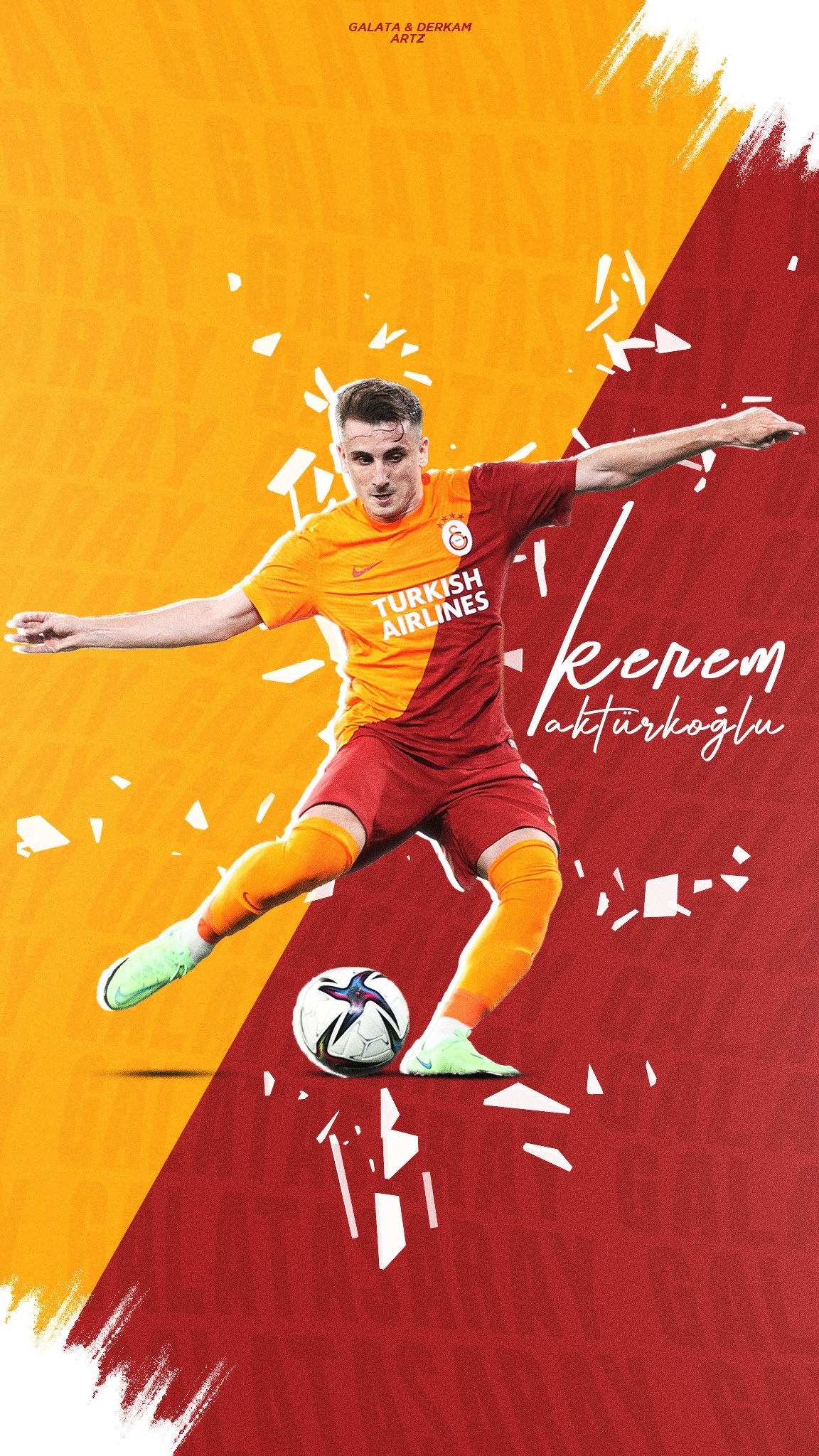 1160x2050 Twitter 上的 Galata Artz：KEREM AKTÜRKOĞLU HD, #Galatasaray #KeremAktürkoğlu, Phone