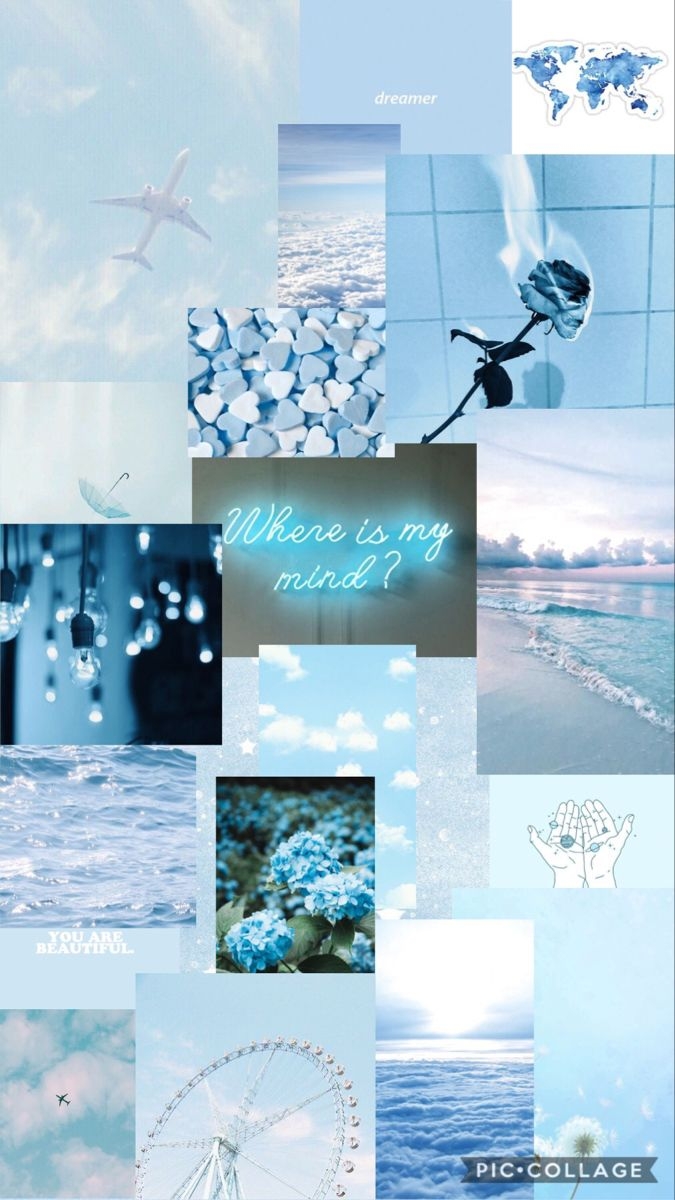 680x1200 Wallpaper. Blue aesthetic tumblr, Baby blue aesthetic, iPhone wallpaper tumblr aesthetic, Phone