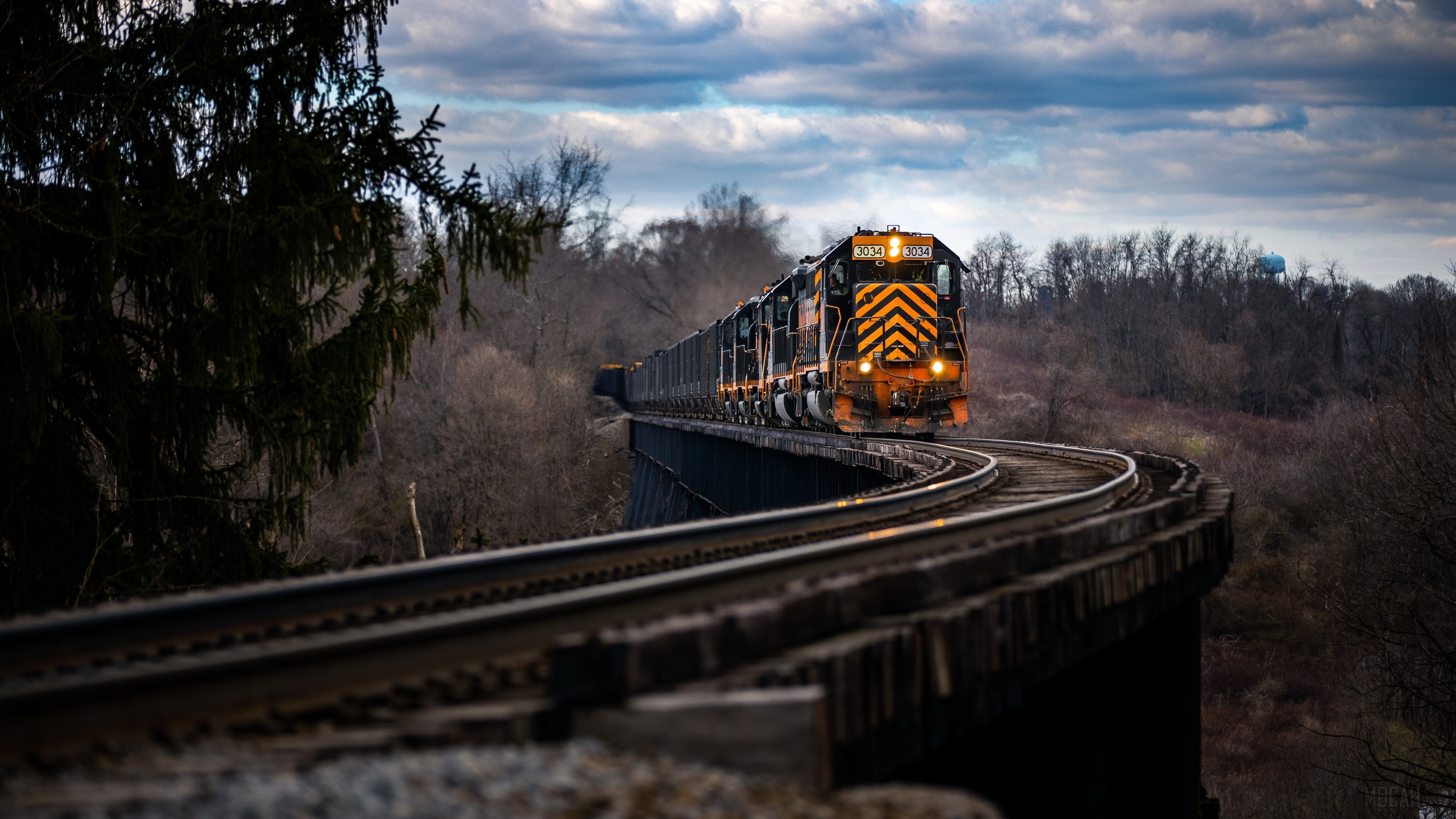 3840x2160 railroad 1080P, 2k, 4k HD wallpaper, background free download, Desktop