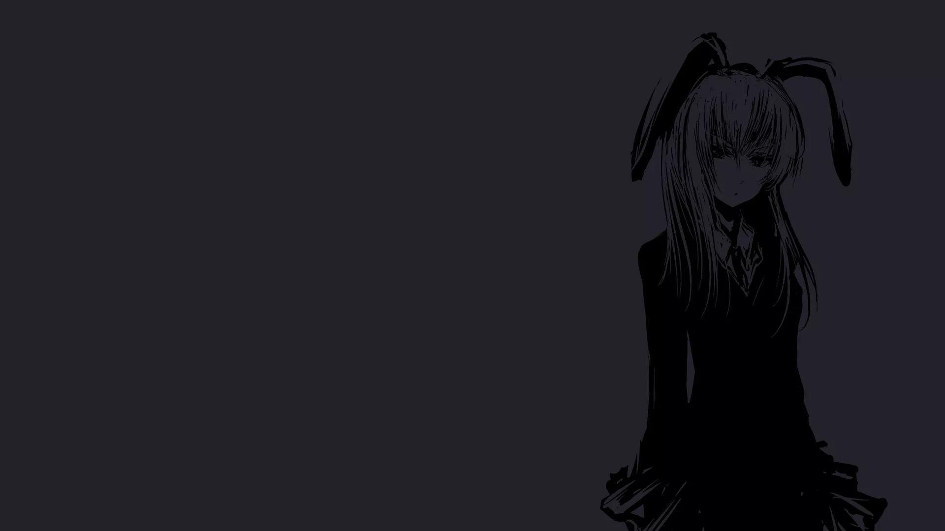 1920x1080 Aesthetic Dark Anime Wallpaper, Desktop