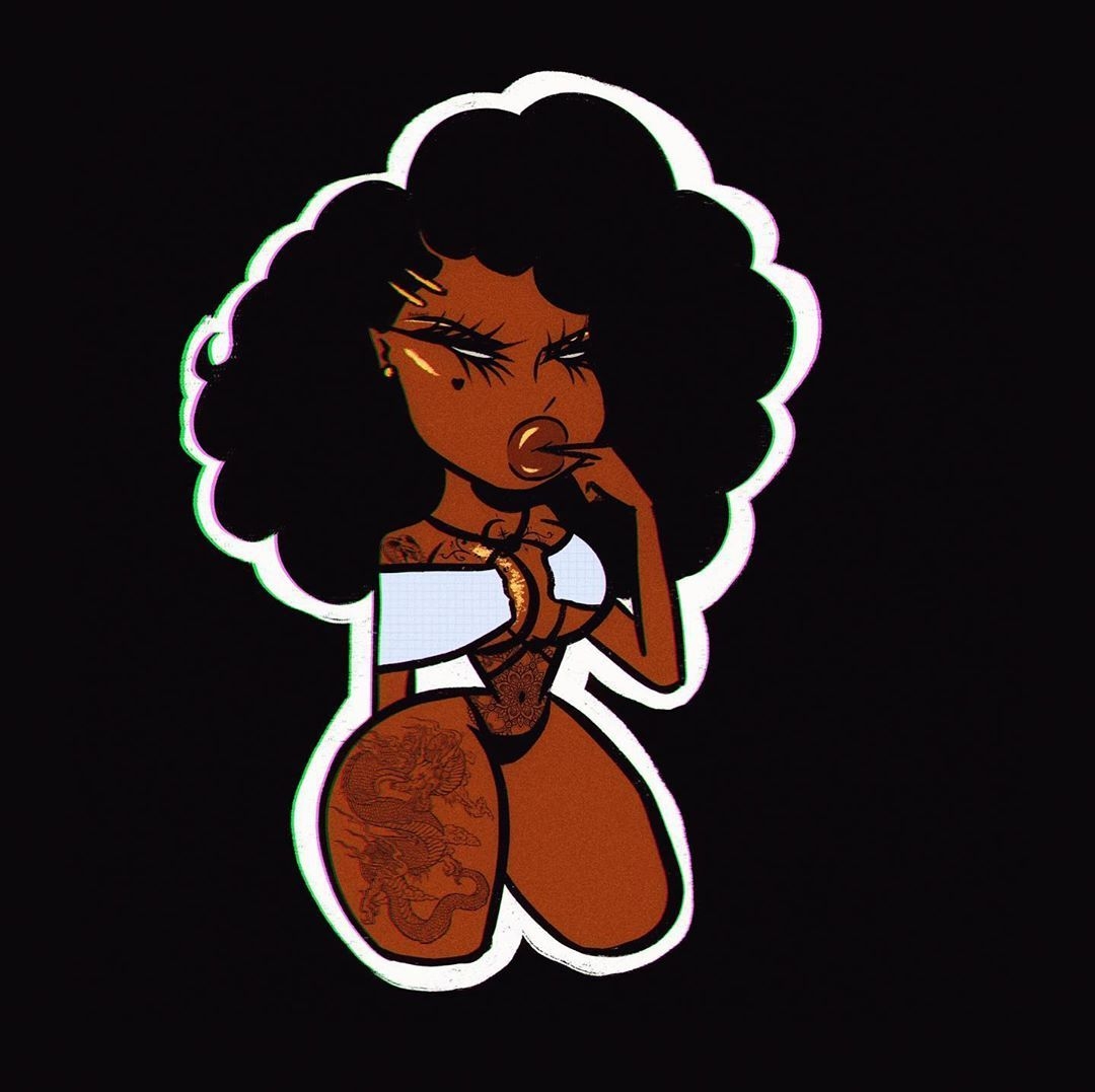 1080x1080 Black Girl Baddie Wallpaper Free Black Girl Baddie Background, Desktop