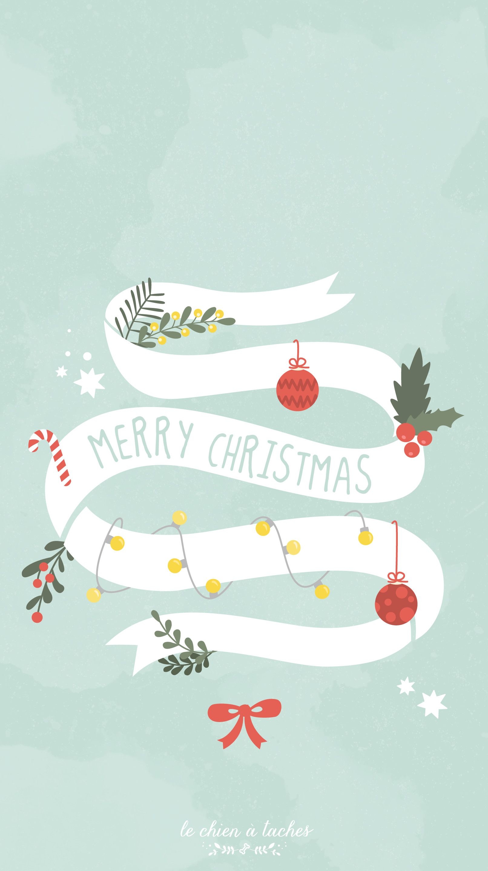 1620x2880 Cute Christmas Phone Wallpaper, Phone