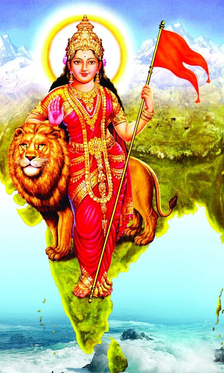 760x1260 Jay Bharat Mata Ki. India art, Mother india, Indian art, Phone