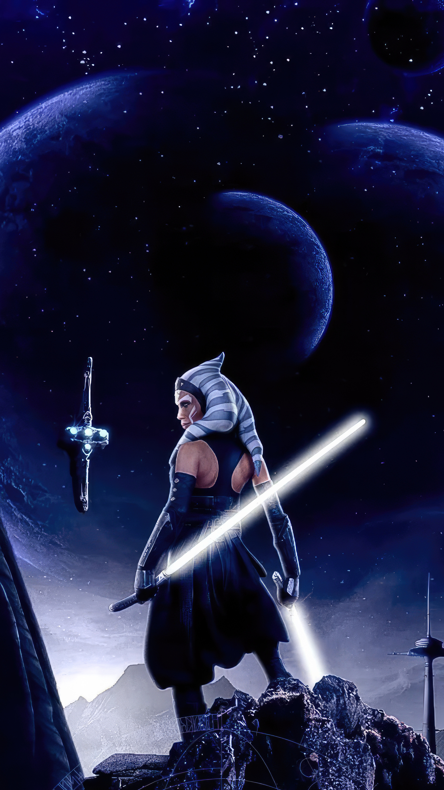 1440x2560 Star Wars Ahsoka Force Unleashed Samsung Galaxy S S7 , Google Pixel XL , Nexus 6P , LG G5 HD 4k Wallpaper, Image, Background, Photo and Picture, Phone