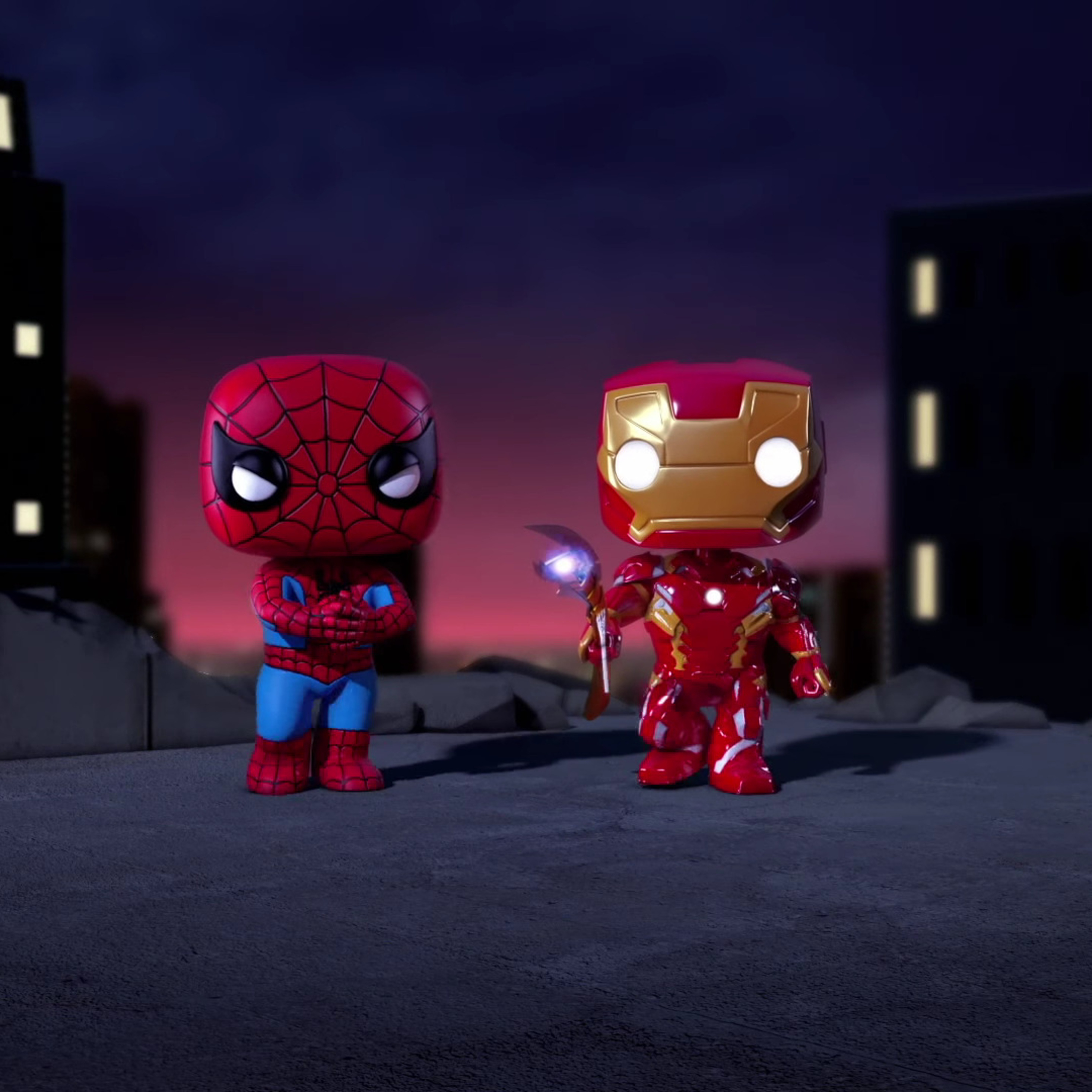 2940x2940 Iron Man And Spiderman Spellbound Animated Movie iPad Pro Retina Display HD 4k Wallpaper, Image, Background, Photo and Picture, Phone