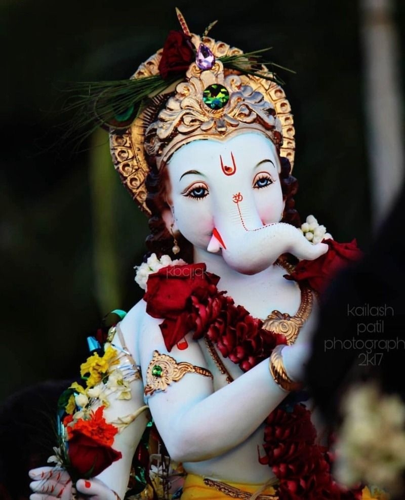 800x990 cute ganpati bappa wallpaper, Phone