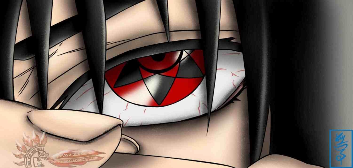 1510x720 Sasuke sharingan wallpaper Gallery, Dual Screen