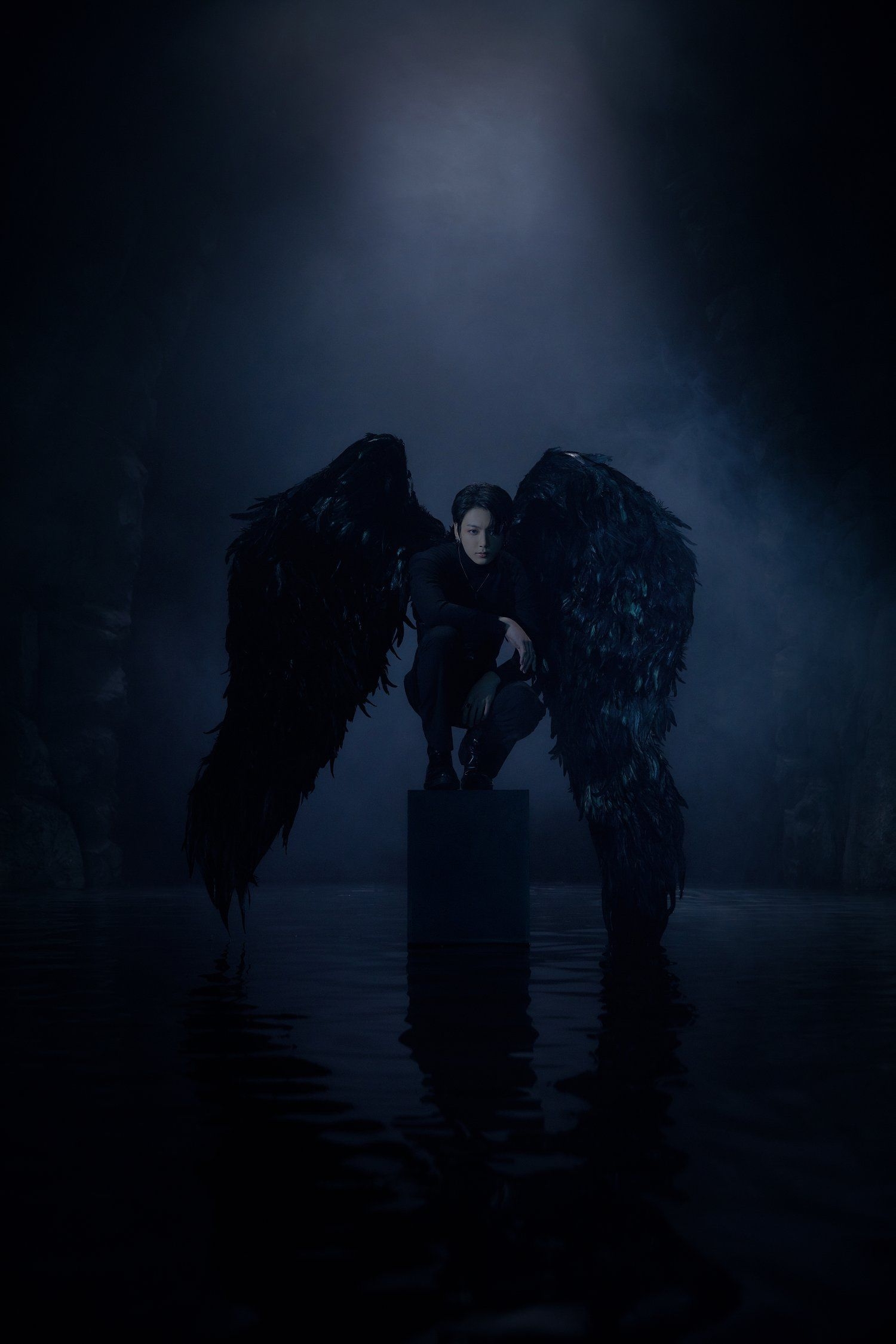 1500x2250 BTS Transforms Into Black Swans For “Map Of The Soul: 7” Concept Photo, Phone