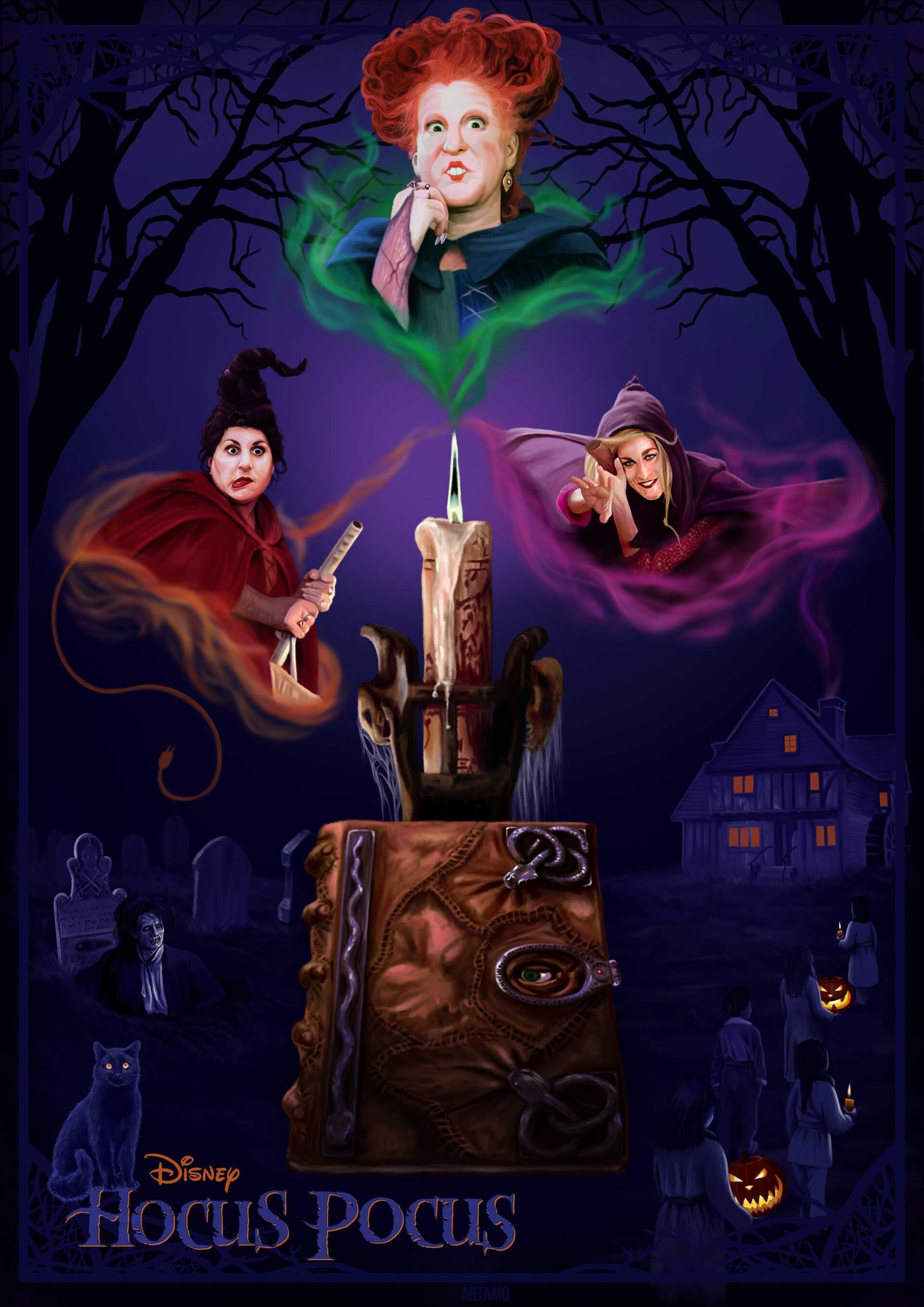 1920x2720 4K Hocus Pocus Wallpaper, Phone