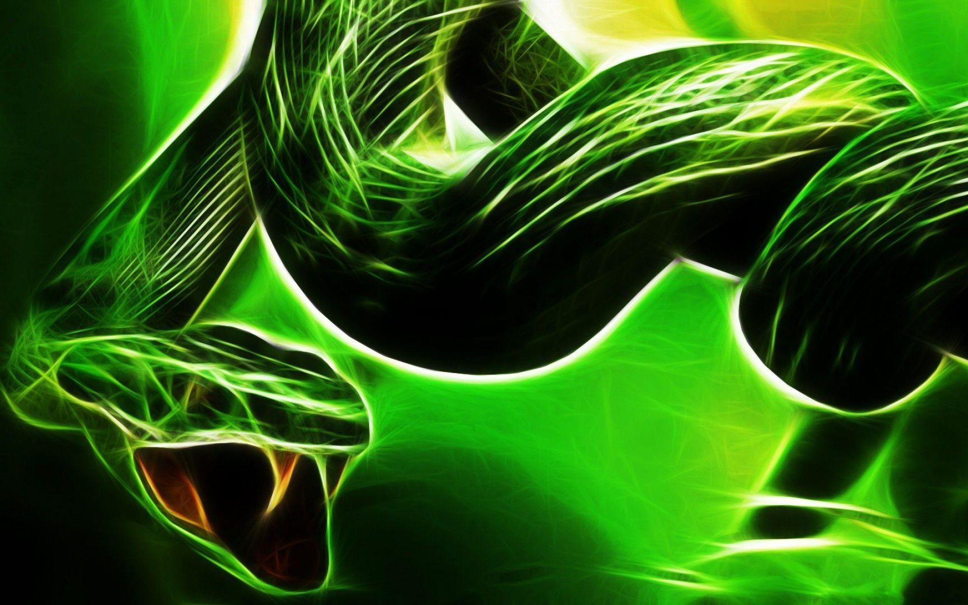 1920x1200 Cool Gaming Wallpaper Green Design, Desktop