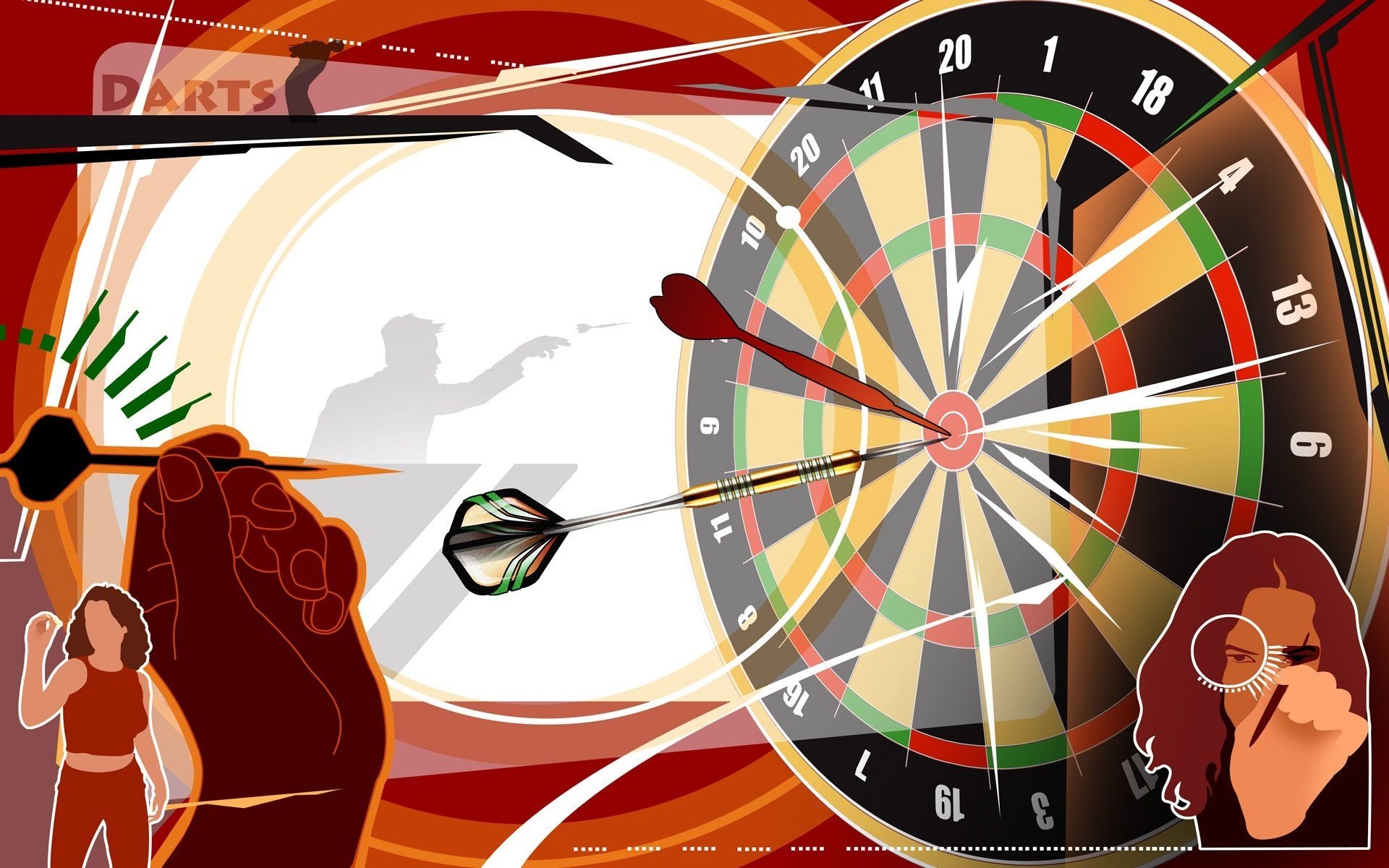 1920x1200 High Def Collection: 45 Full HD Darts Wallpaper (In HD Widescreen, GEG), Desktop