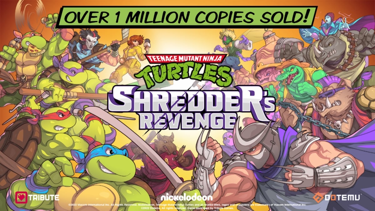 1200x680 Teenage Mutant Ninja Turtles: Shredder's Revenge sold over one million units in first week, Desktop