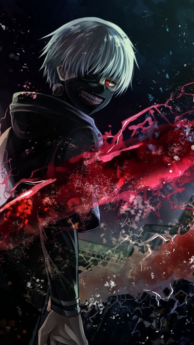 750x1340 Tokyo Ghoul Wallpaper, Phone