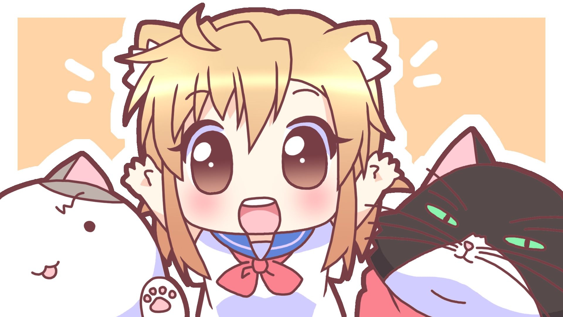1920x1080 Chibi Anime Wallpaper, Desktop
