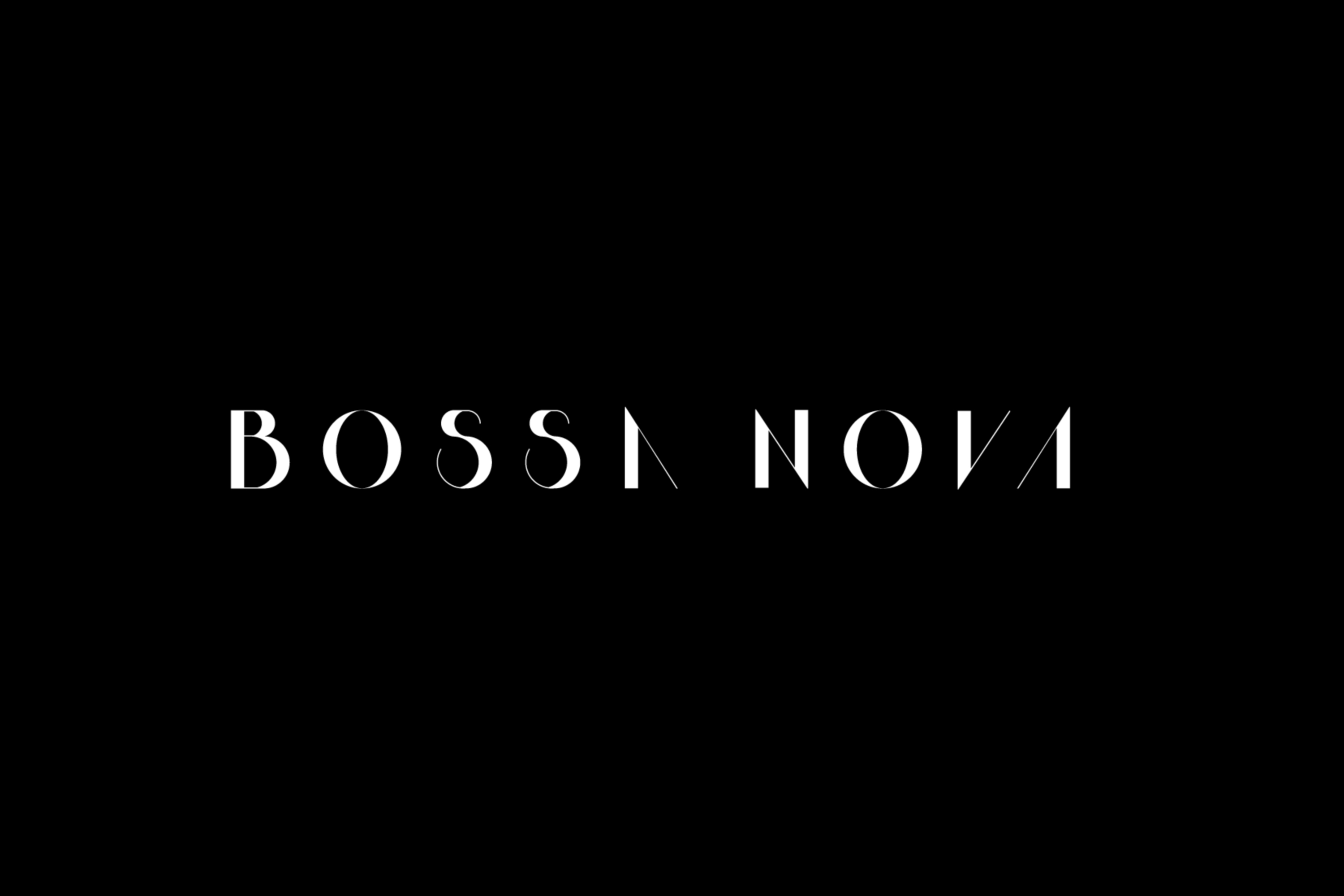 3000x2000 Bossa Nova Font, Desktop