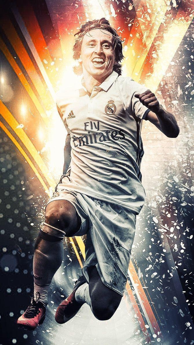 670x1200 Luka Modric Madrid Wallpaper, Phone