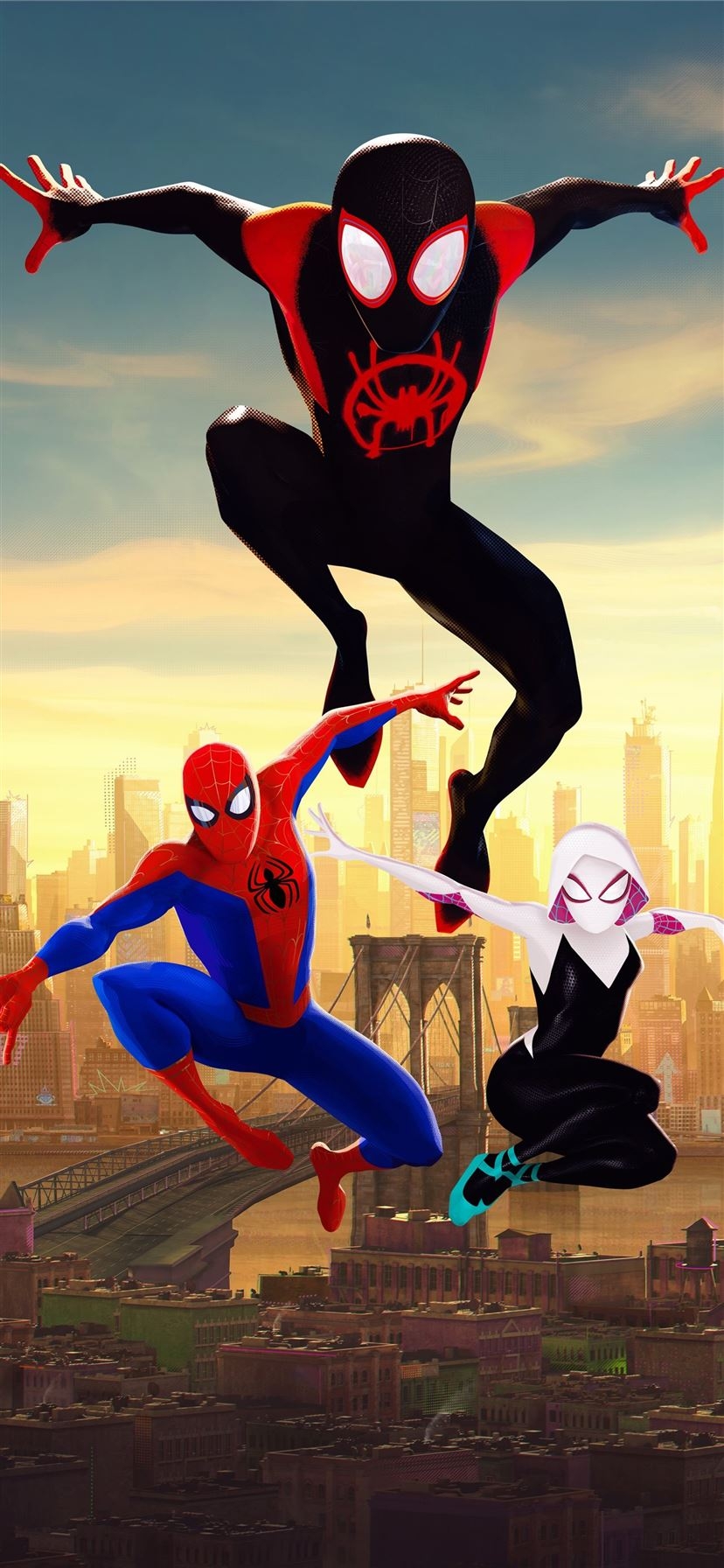 830x1800 Spider Man Into The Spider Verse iPhone Wallpaper Free Download, Phone