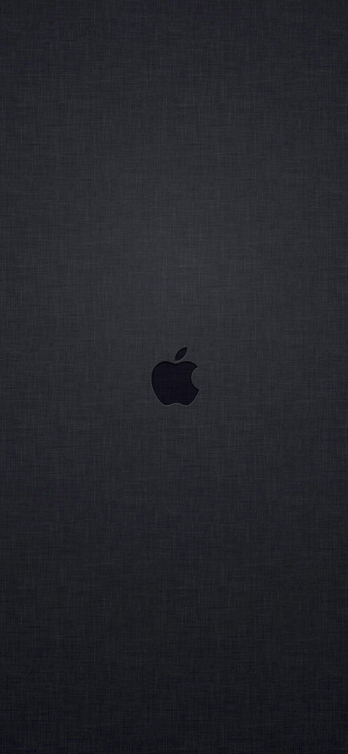 1130x2440 iPhoneXpapers tiny apple logo dark, Phone