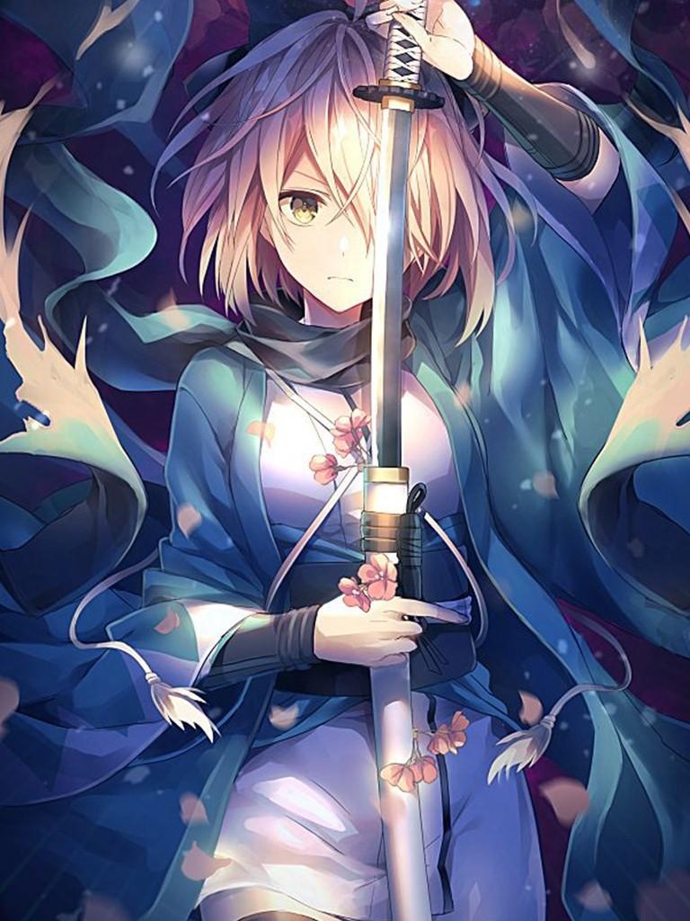 770x1030 Cute Anime Girl Wallpaper for Android, Phone