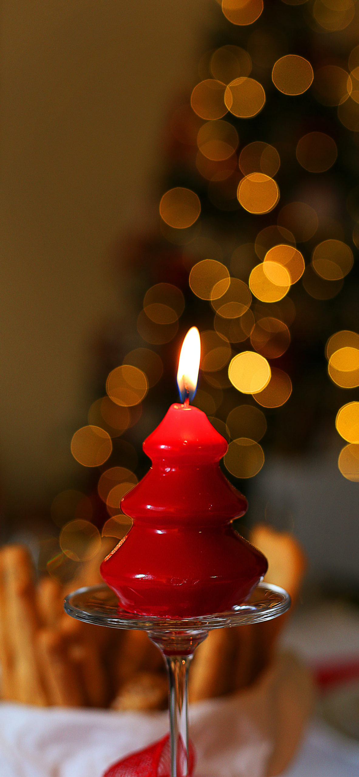 1190x2560 Candle Wallpaper for iPhone Pro Max, Phone