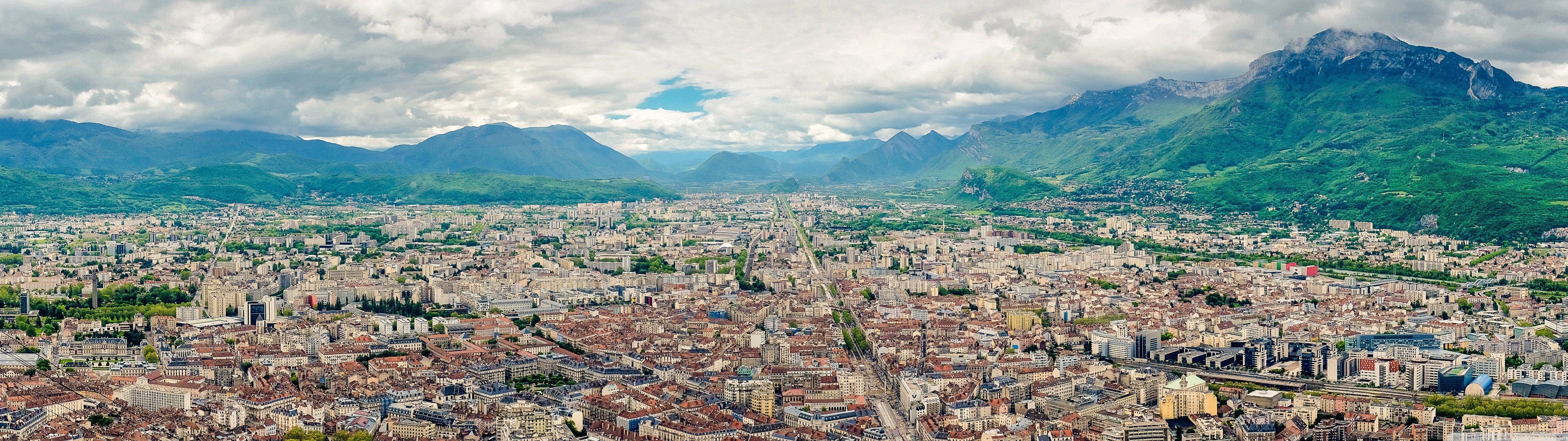 5120x1440 Grenoble Wallpaper, Dual Screen