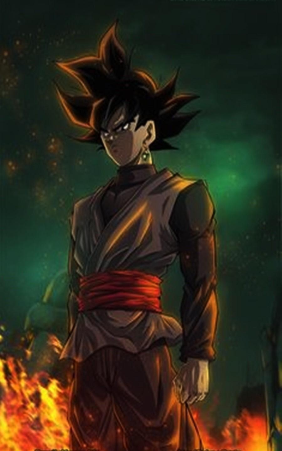 900x1440 Goku Black Wallpaper Art for Android, Phone