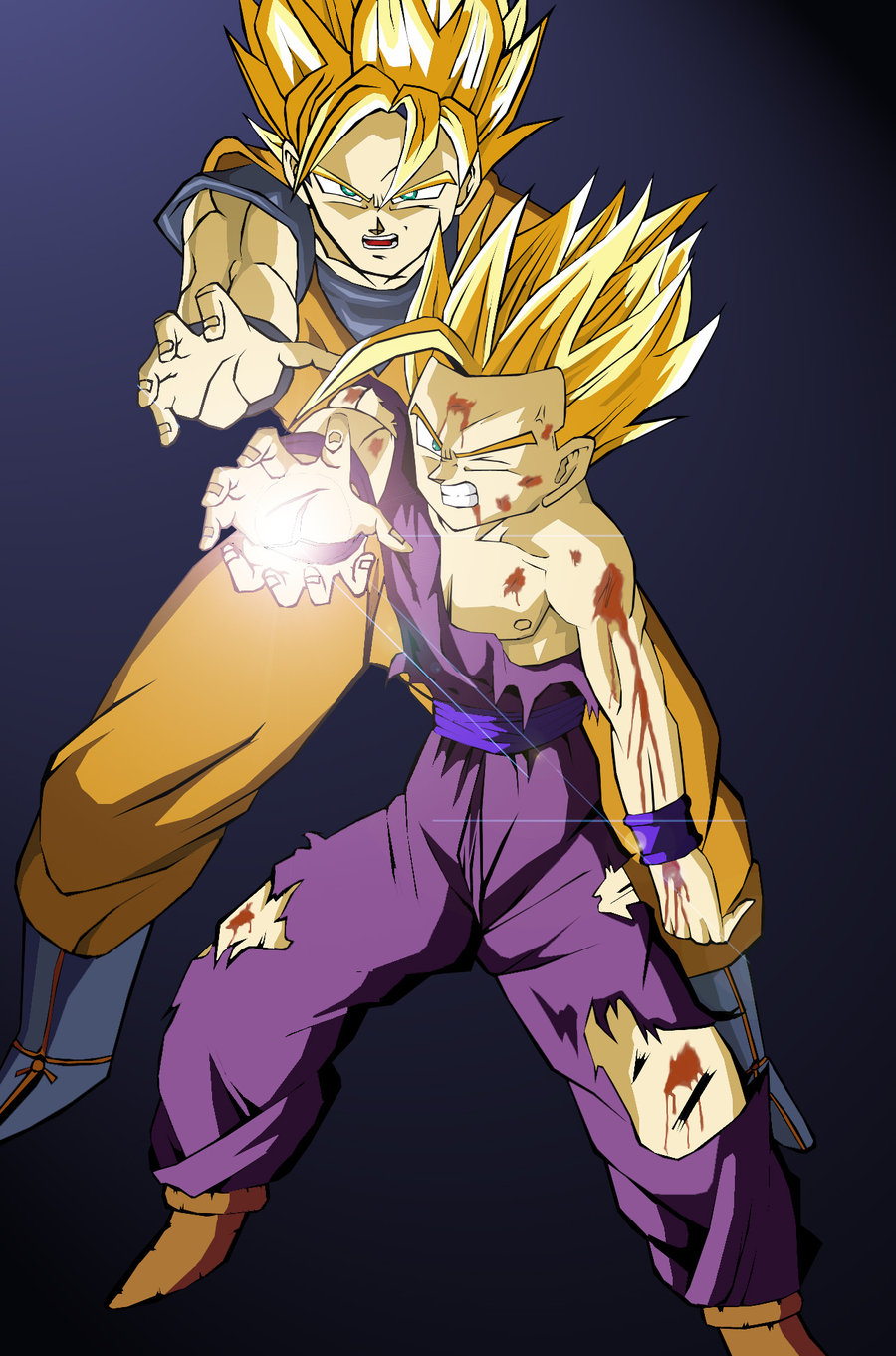 900x1370 Super Saiyan 2 Gohan Wallpaper, Phone