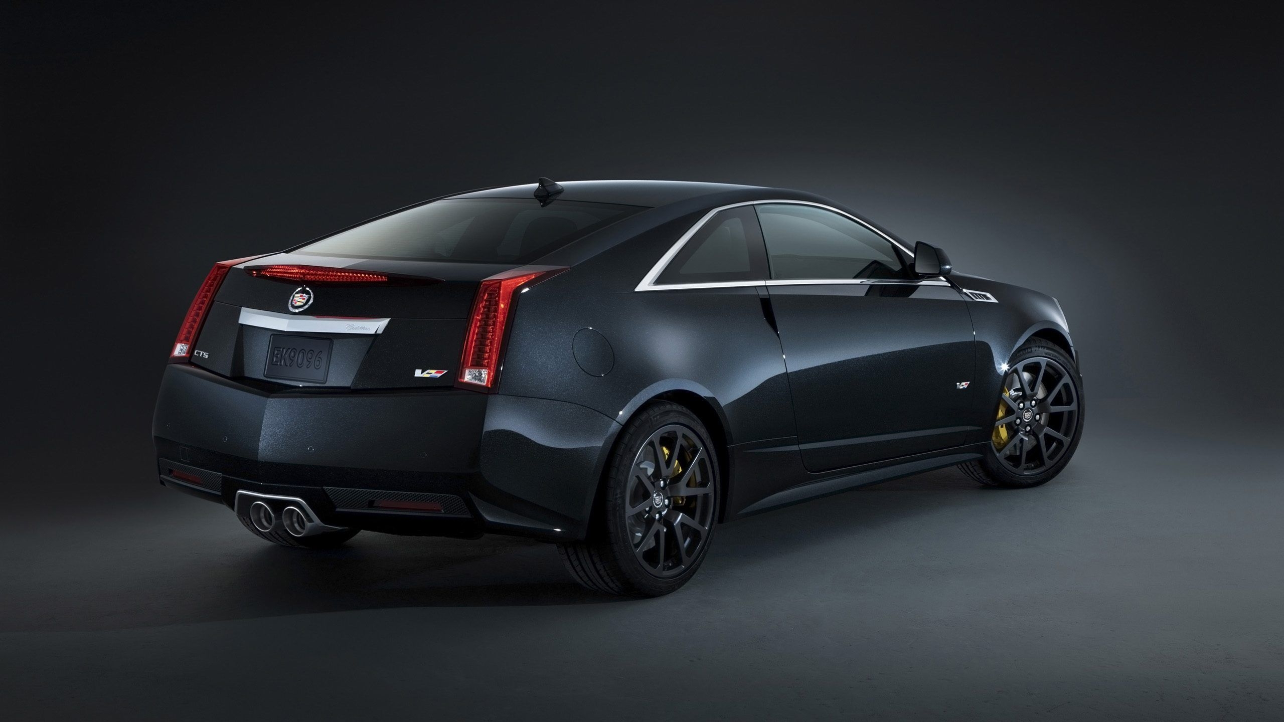 2560x1440 Cadillac CTS V Coupe 2014 02 (Black) HD Wallpaper, Desktop