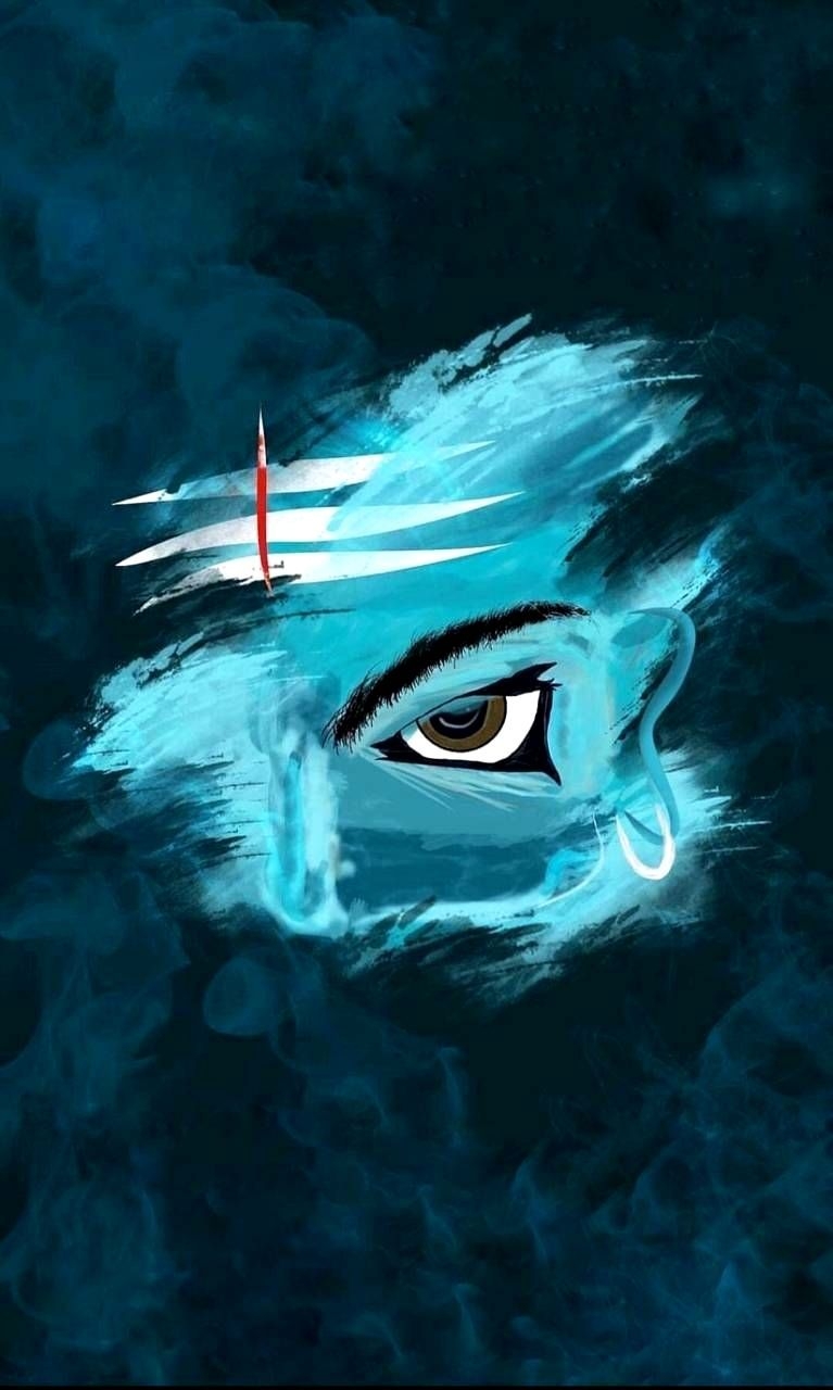 770x1280 iPhone Wallpaper 4K Lord Shiva Trick, Phone