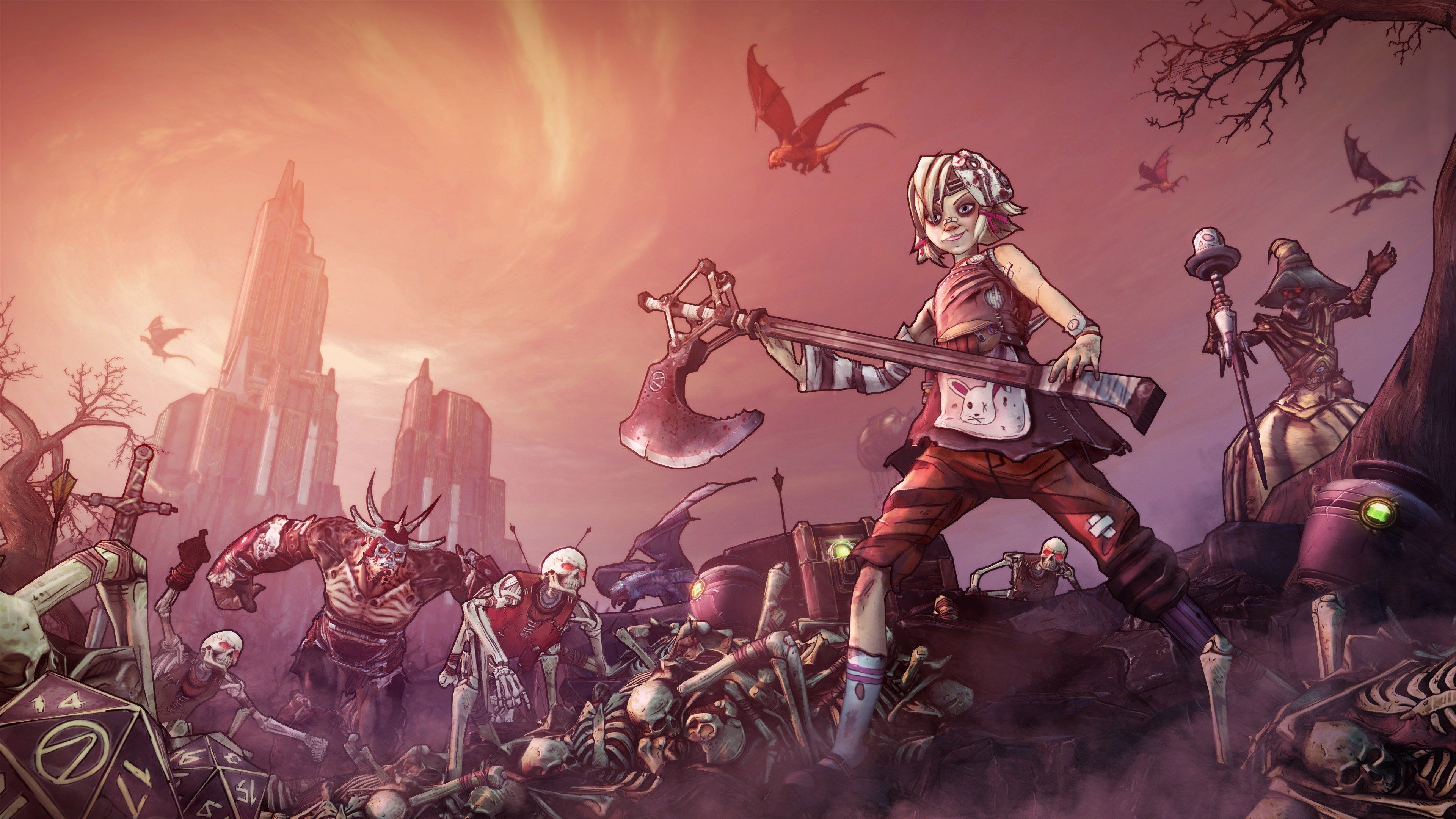 3840x2160 BORDERLANDS 2 Tiny Tinas Assault On, Desktop