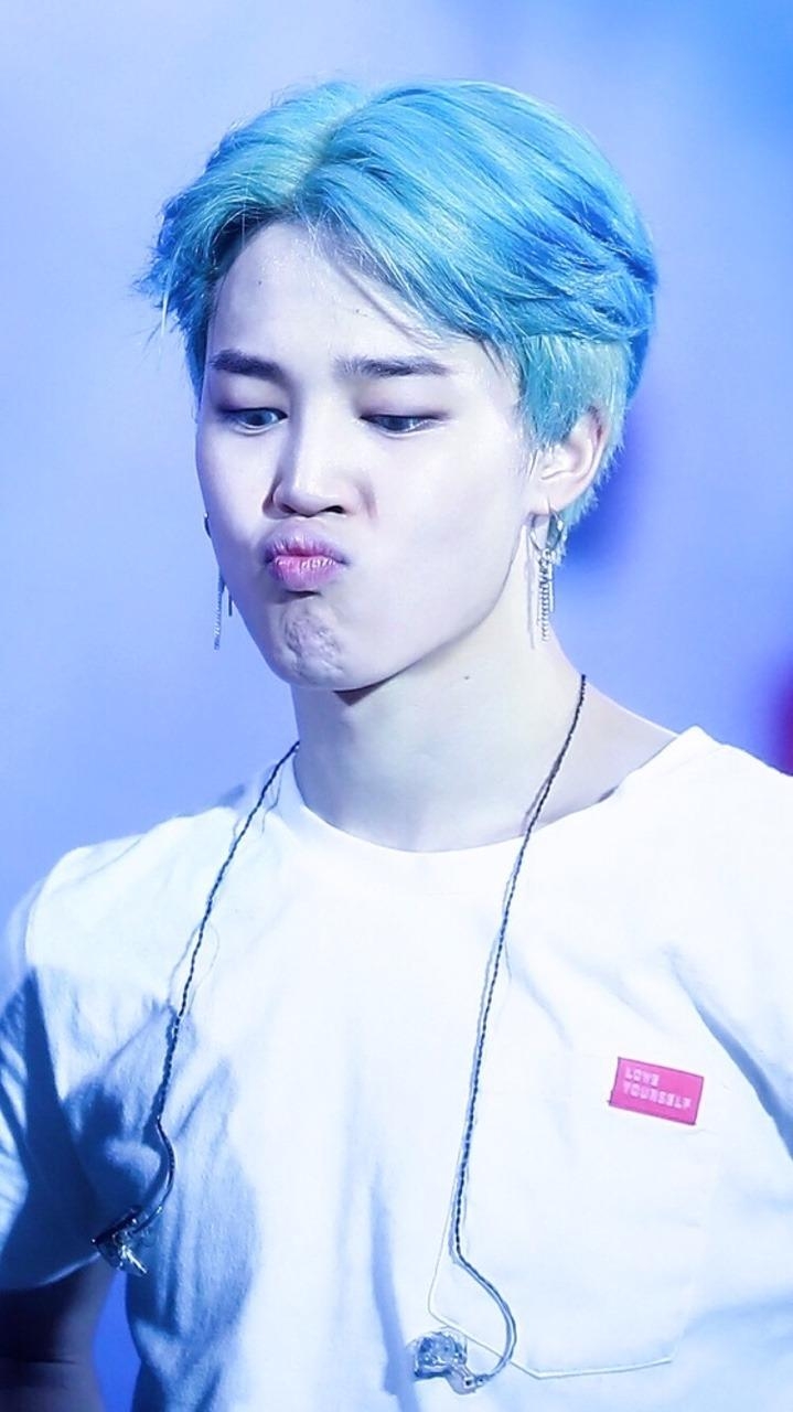 720x1280 Jimin Blue Hair, Phone