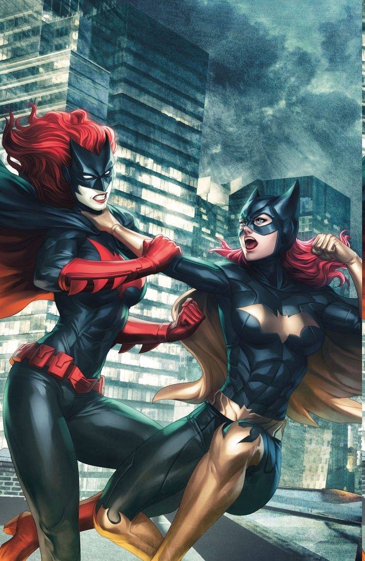 750x1150 Batgirl, DC Comics, Batwoman, Superheroines Wallpaper HD, Phone