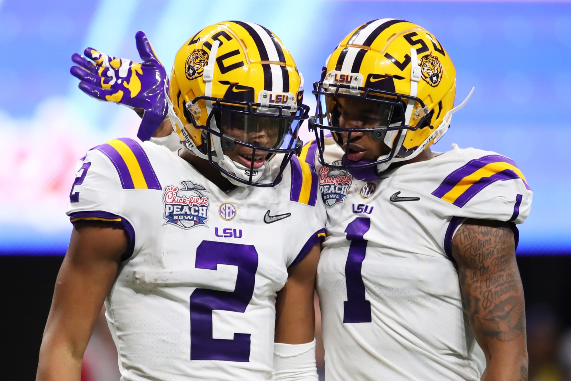 2000x1340 Ja'Marr Chase playfully shades former LSU teammate Justin Jefferson: 'Stole all my moves', Desktop