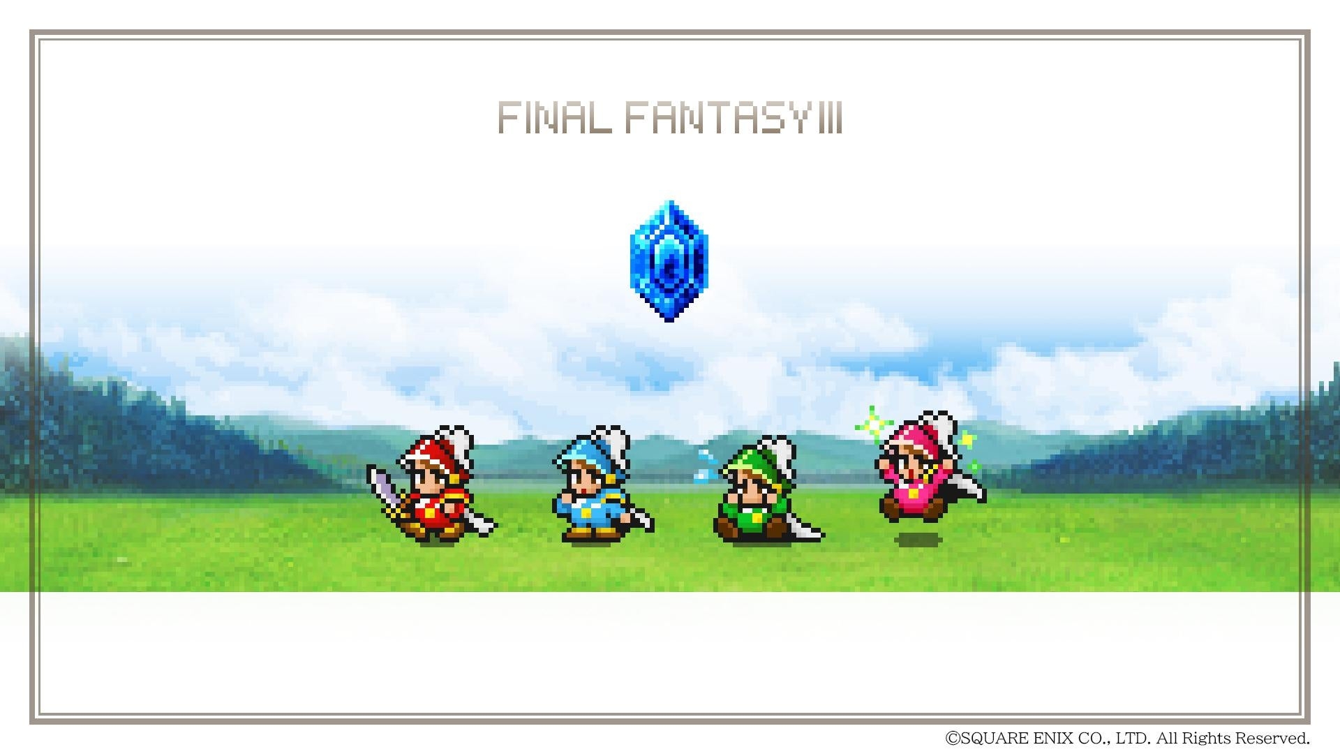 1920x1080 Final Fantasy I VI Pixel Remaster Wallpaper Art, Desktop