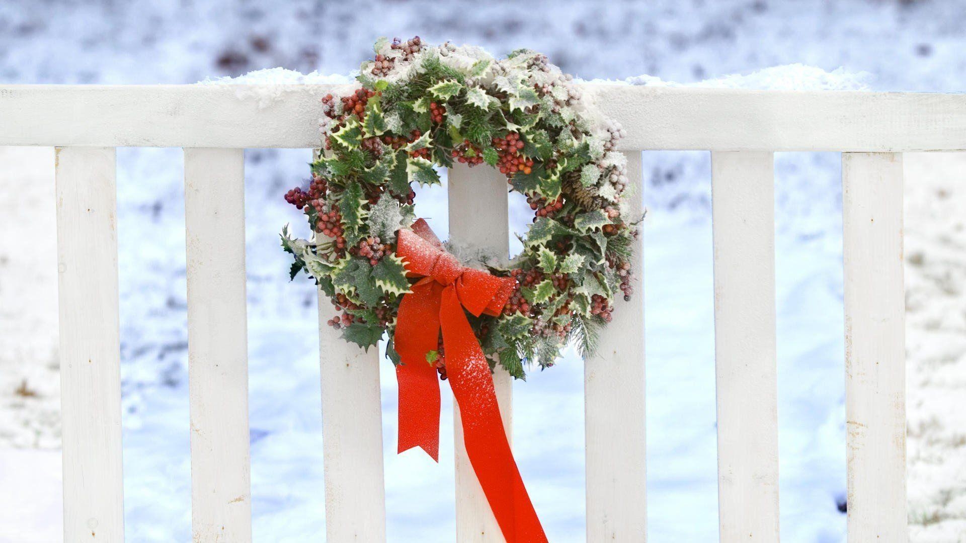 1920x1080 Christmas Wreath, Desktop