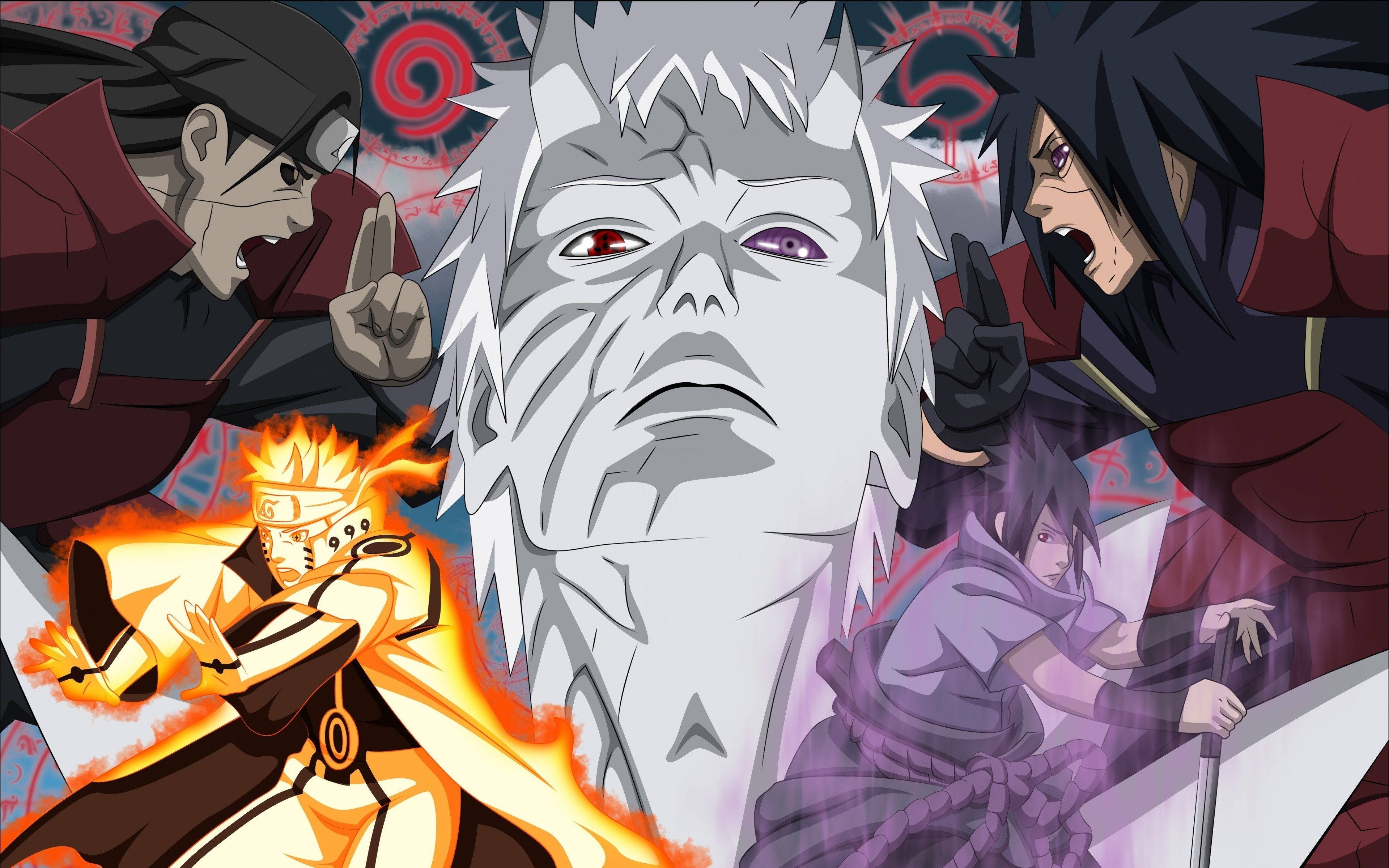 3840x2400 4k naruto HD wallpaper (). Madara wallpaper, Naruto vs, Desktop