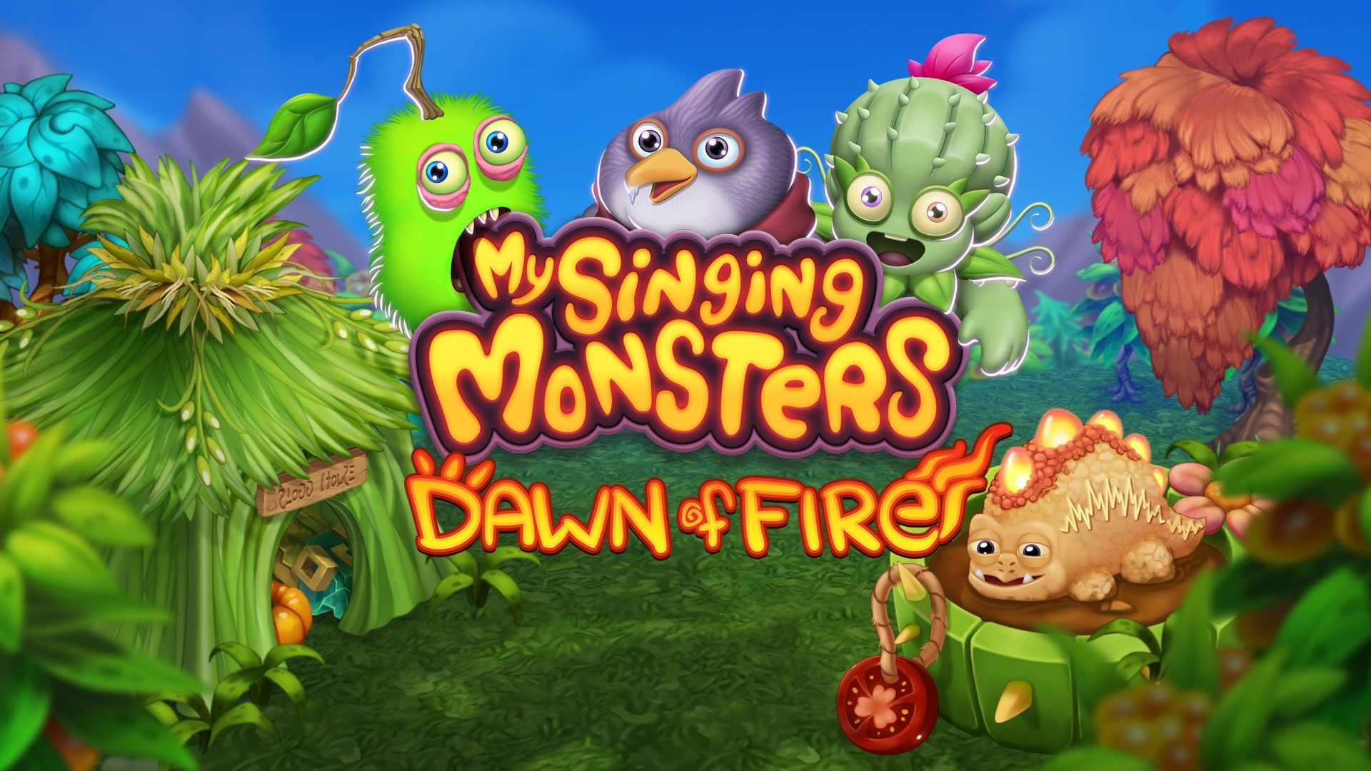 1920x1080 My Singing Monsters Series Blue Bubble, Desktop