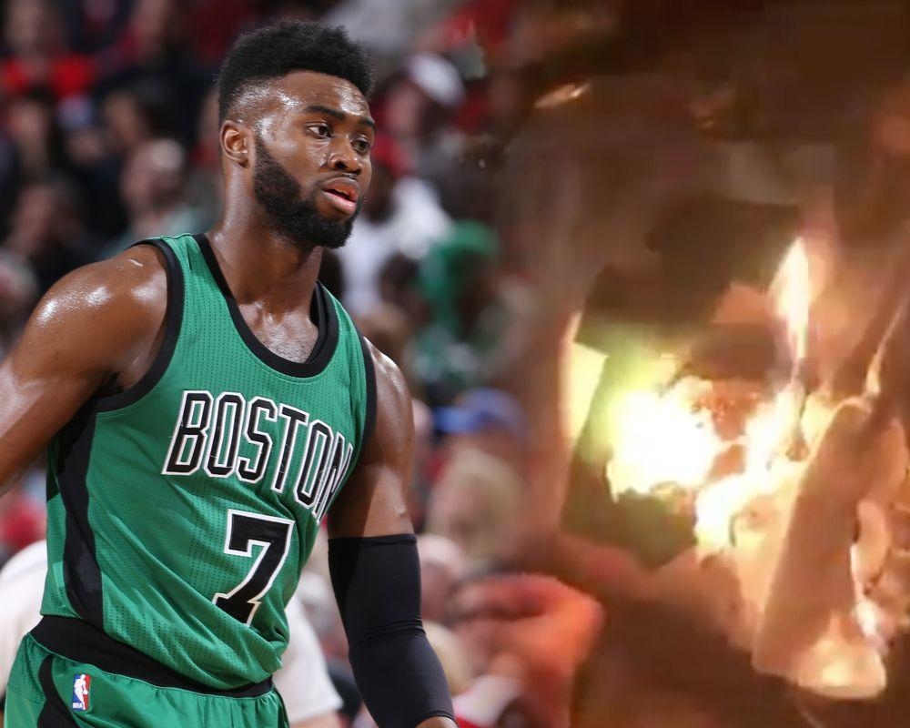 1000x800 Jaylen Brown Calls Fans 'Pathetic' For Burning Isaiah Thomas' Jersey, Desktop