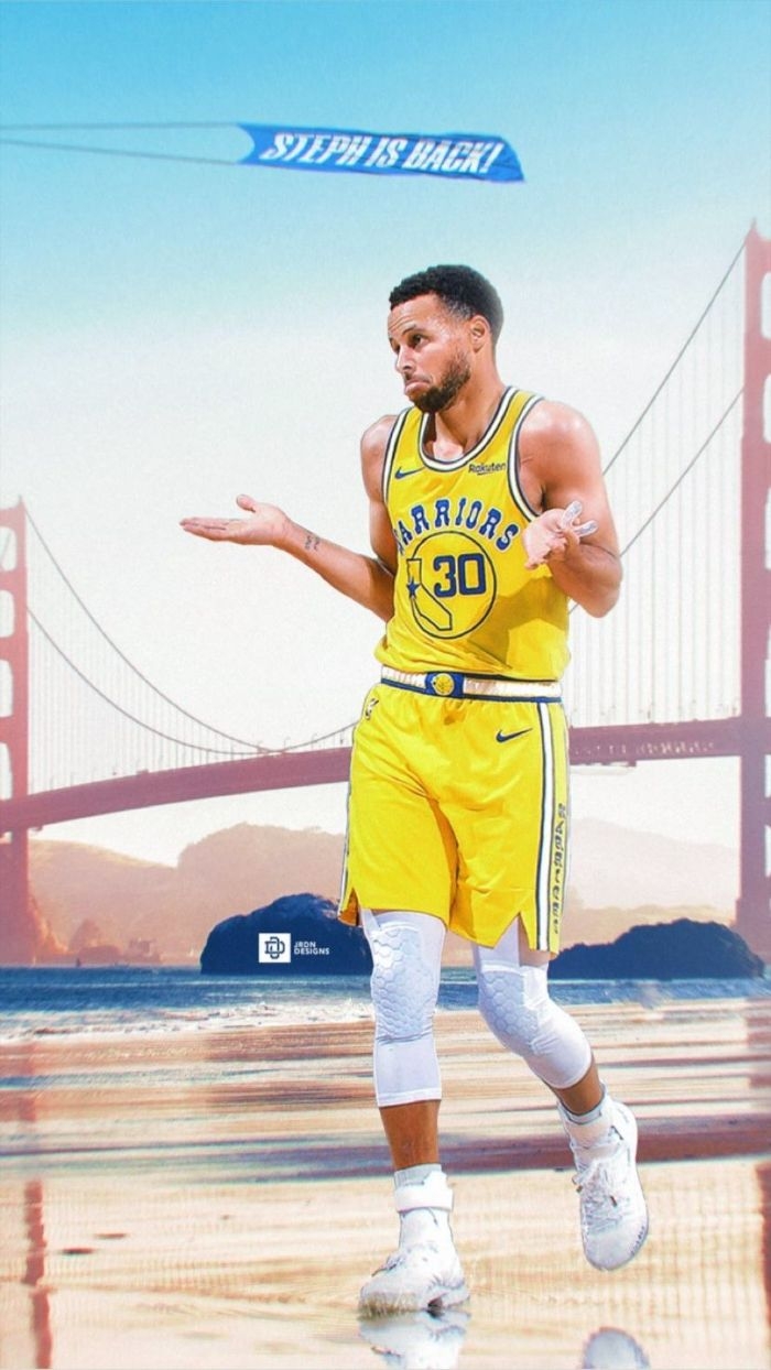 700x1250 for a Stephen Curry Wallpaper for His MVP Season in 2021, Phone