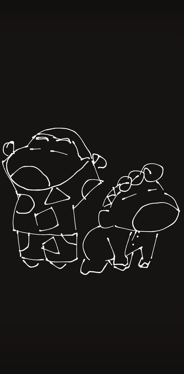 630x1280 Crayon shin chan wallpaper, Phone