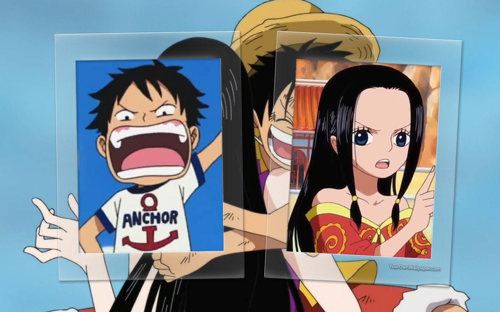 1680x1050 Luffy And Hancock Wallpaper HD, Desktop