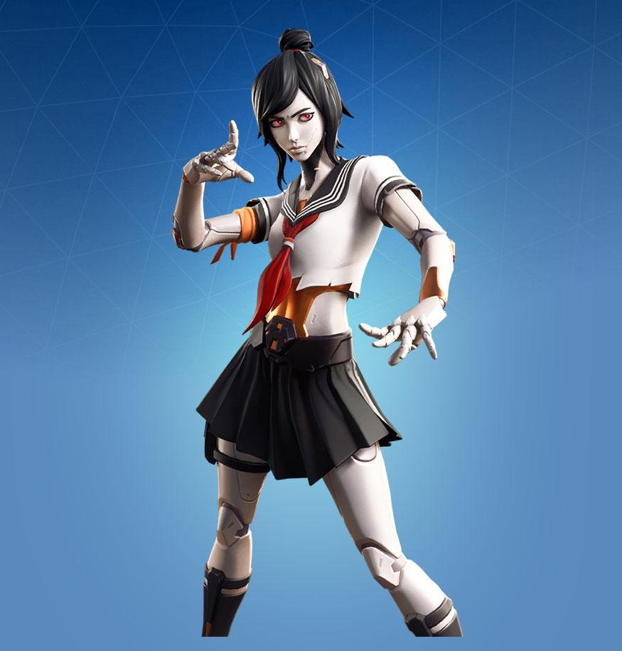 880x920 Tsuki Fortnite wallpaper, Phone