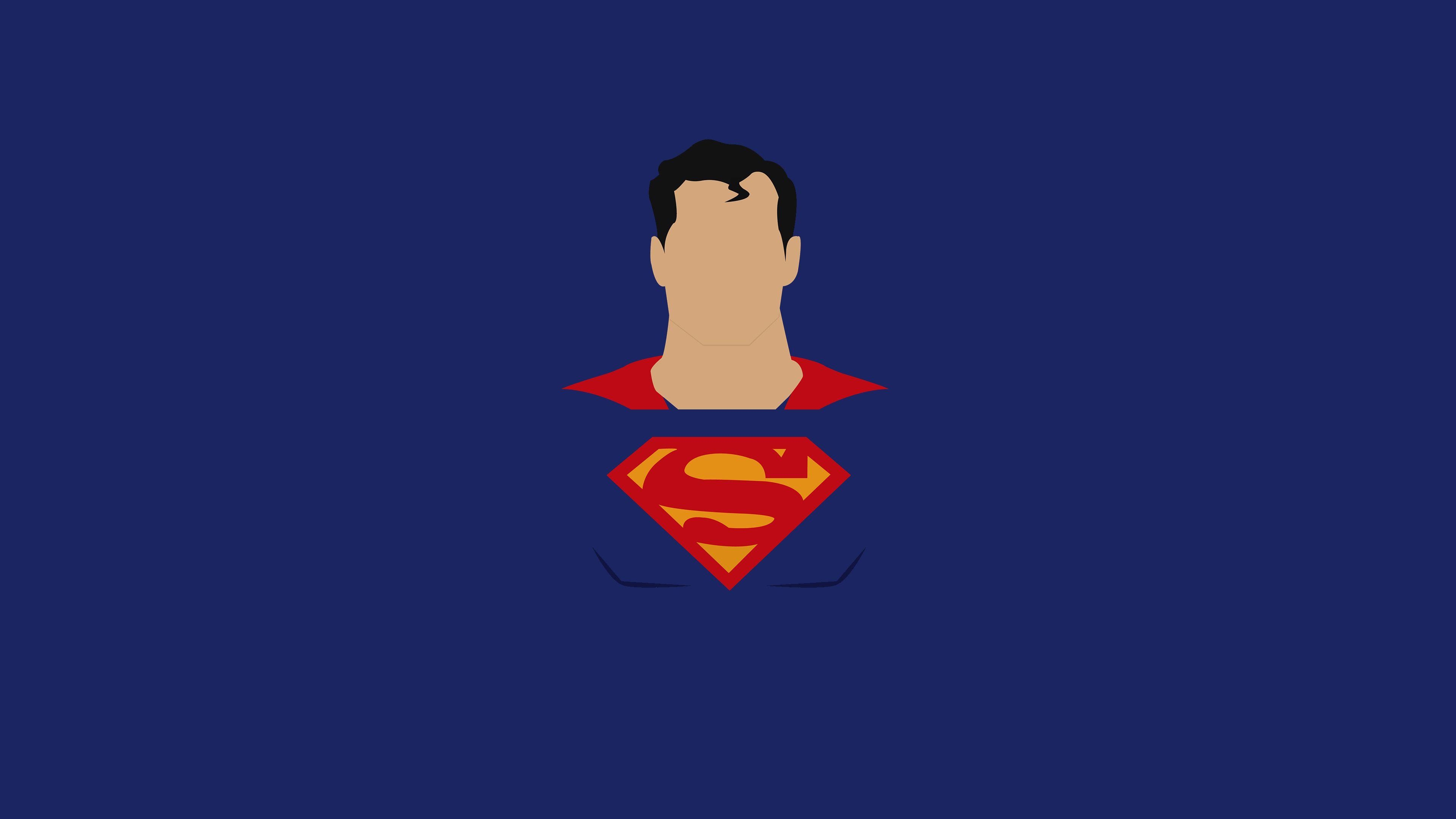 3840x2160 Wallpaper 4k Superman Minimalism Art 4k 4k Wallpaper, Artist, Desktop