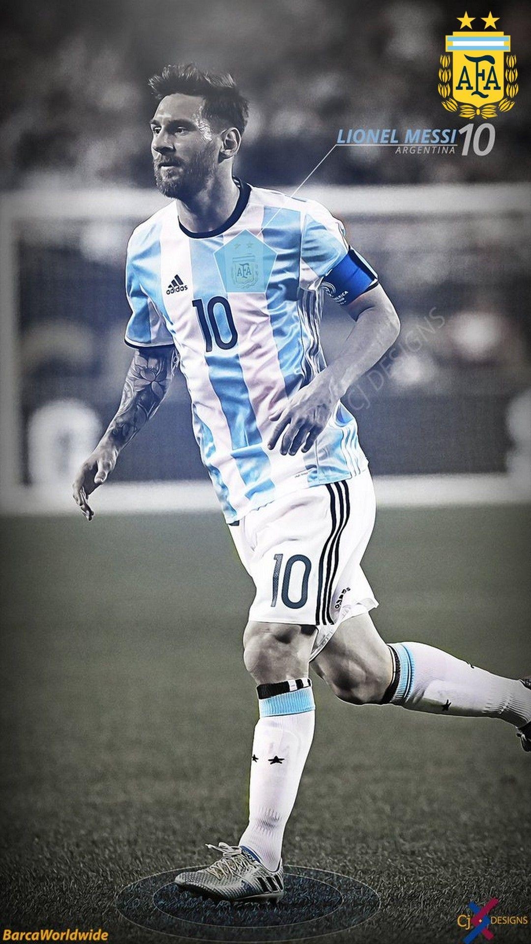 1080x1920 Messi Argentina HD Wallpaper For iPhone Football Wallpaper, Phone