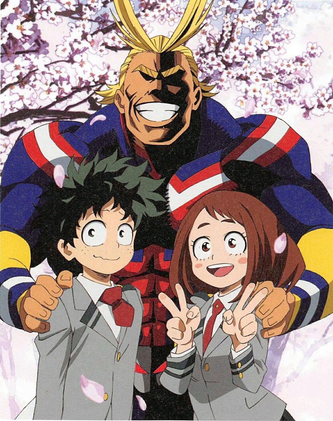 1170x1480 All Might ships it Midoriya Izuku & Uraraka Ochako<<<nono they are, Phone