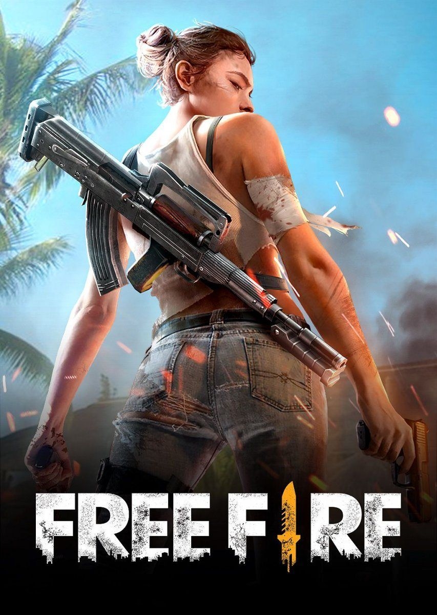 860x1200 Garena Free Fire Battle Royale Game. Free Download On PC, Phone