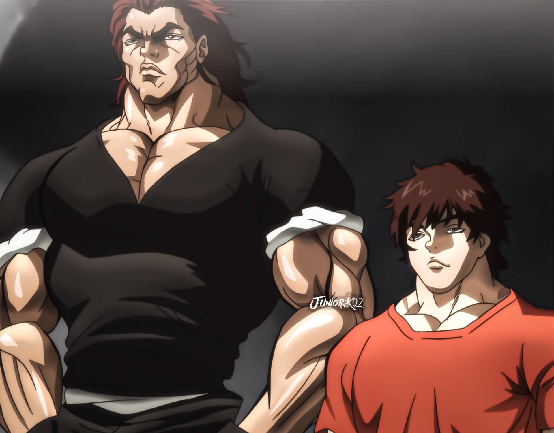 1920x1510 Download Yujiro Hanma And Baki Hanma, Desktop