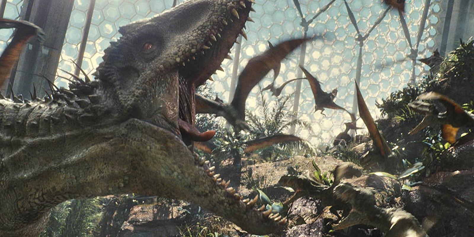 1600x800 Spoiler Filled Jurassic World Trailer Finally Unveils The Indominus Rex, Dual Screen