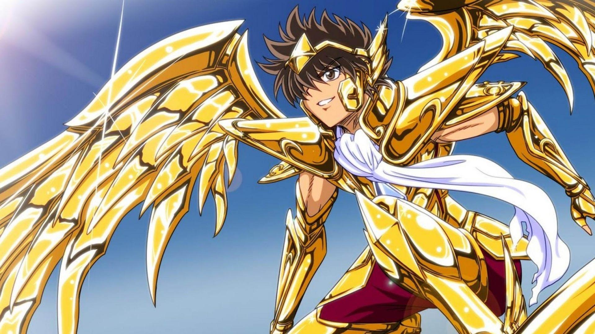 1920x1080 Pegasus Seiya vs Dark Schneider, Desktop