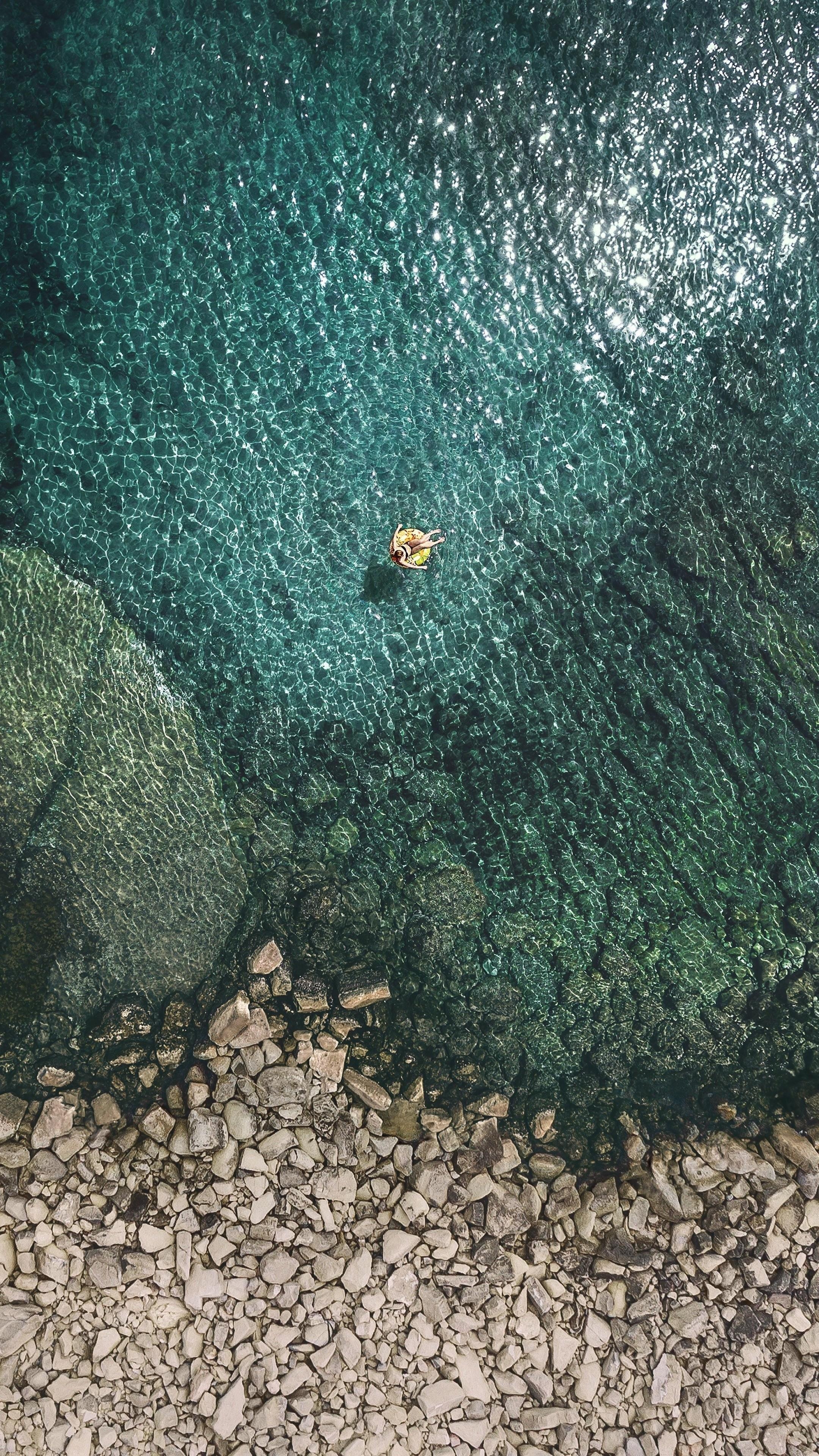 2160x3840 Wallpaper iOS 4k, sea, OS, Phone